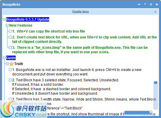 BooguNote v0.3.3.11 BooguNote v0.3.3.11