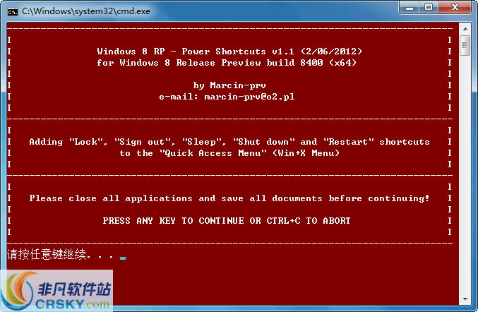 Windows 8 Power Shortcuts v1.5 Windows 8 Power Shortcuts v1.5