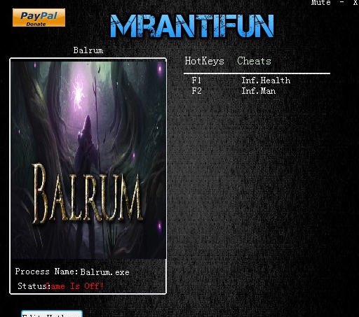 Balrum生命魔力修改器 v3.4 Balrum生命魔力修改器 v3.4
