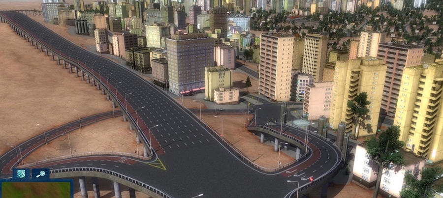 都市运输2沙漠城市地图MOD v2.6 都市运输2沙漠城市地图MOD v2.6