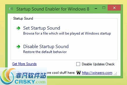 Startup Sound Enabler v1.4 Startup Sound Enabler v1.4