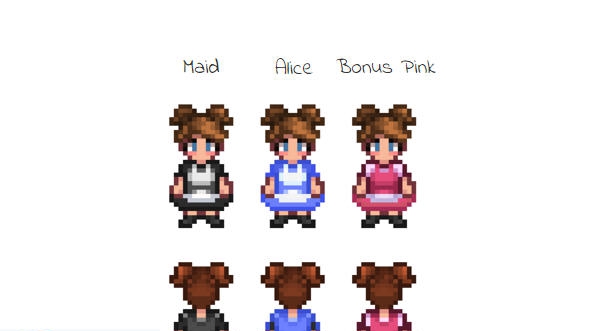 星露谷物语可爱女仆装MOD v2.8 星露谷物语可爱女仆装MOD v2.8