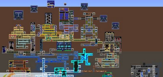 泰拉瑞亚恶魔城晓月圆舞曲城堡地图存档 v2.8