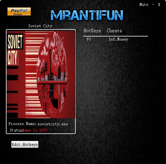 苏维埃城市金钱修改器 v3.3 苏维埃城市金钱修改器 v3.3