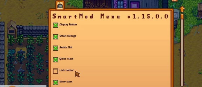 星露谷物语快速整理背包MOD v2.6 星露谷物语快速整理背包MOD v2.6