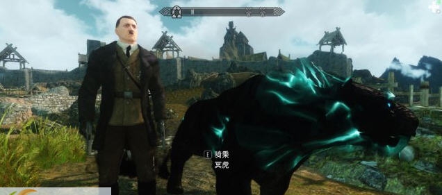 上古卷轴5天际炫黑冥虎坐骑MOD v2.5 上古卷轴5天际炫黑冥虎坐骑MOD v2.5