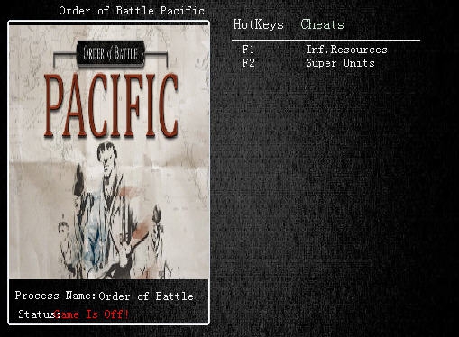 战斗命令太平洋两项修改器 v3.4