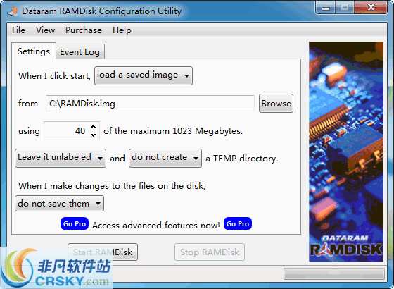 Dataram RAMDisk v4.4.9 Dataram RAMDisk v4.4.9