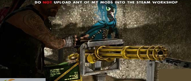 求生之路2高清黄金加特林MOD v2.6 求生之路2高清黄金加特林MOD v2.6