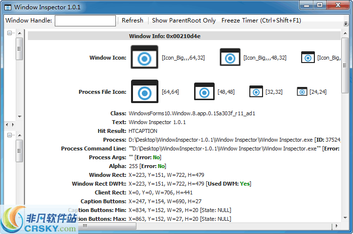 Window Inspector v2.4.6 Window Inspector v2.4.6