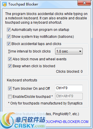 Touchpad Blocker v3.0.0.75 Touchpad Blocker v3.0.0.75