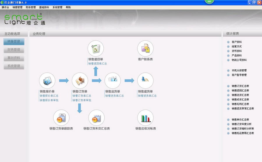 灯企通灯饰行业来料加工管理软件 v4.5 灯企通灯饰行业来料加工管理软件 v4.5
