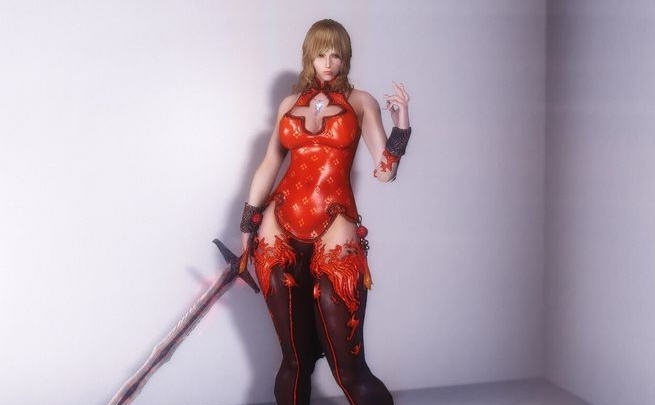 上古卷轴5天际赛伦特剑灵火鸟装MOD v2.6