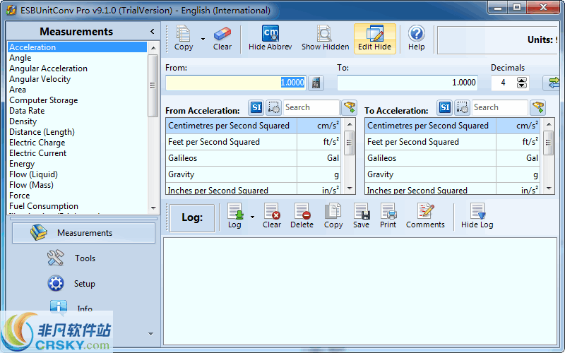 ESBUnitConv Pro v9.1.3 ESBUnitConv Pro v9.1.3