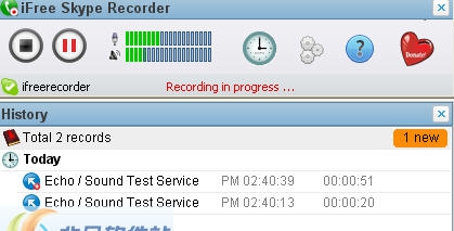 iFree Skype Recorder v8.0.27 iFree Skype Recorder v8.0.27