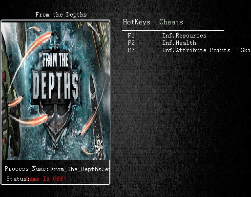 深海远航四项修改器 v2.6 深海远航四项修改器 v2.6