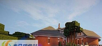 我的世界格鲁吉亚大厦建筑存档 v2.5 我的世界格鲁吉亚大厦建筑存档 v2.5