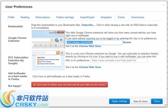 InoReader RSS Reader v1.5 InoReader RSS Reader v1.5