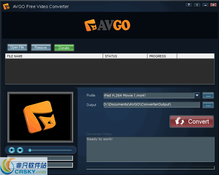 AVGO Free Video Converter v1.03.8 AVGO Free Video Converter v1.03.8