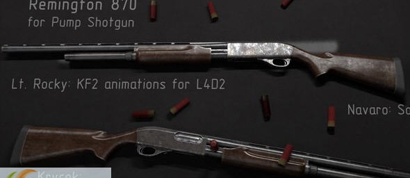 求生之路2雷明顿870翼主散弹枪MOD v2.5 求生之路2雷明顿870翼主散弹枪MOD v2.5