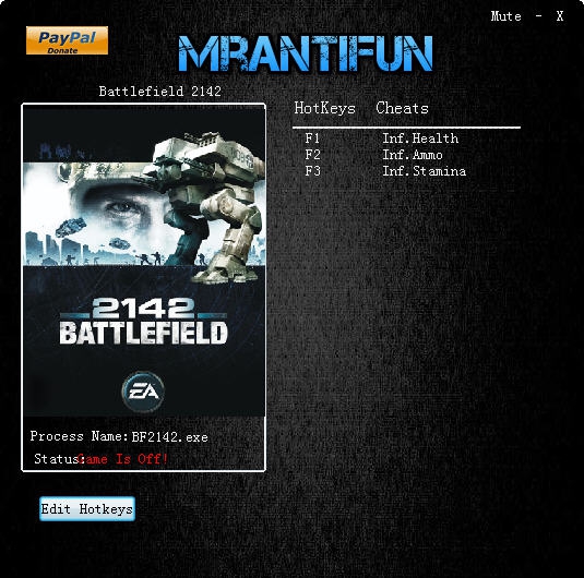 战地2142三项修改器 閸忋劎澧梫1.7 战地2142三项修改器 閸忋劎澧梫1.7