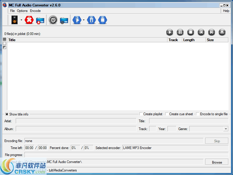 MC Full Audio Converter v2.6.0.5 MC Full Audio Converter v2.6.0.5