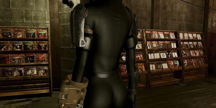 辐射4GITS素子服装黑色版MOD v2.5 辐射4GITS素子服装黑色版MOD v2.5