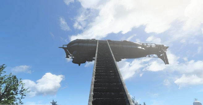 辐射4可制造的飞艇模型MOD v2.6 辐射4可制造的飞艇模型MOD v2.6