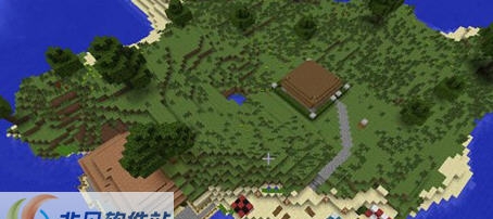 我的世界温馨小岛地图存档 v2.5 我的世界温馨小岛地图存档 v2.5