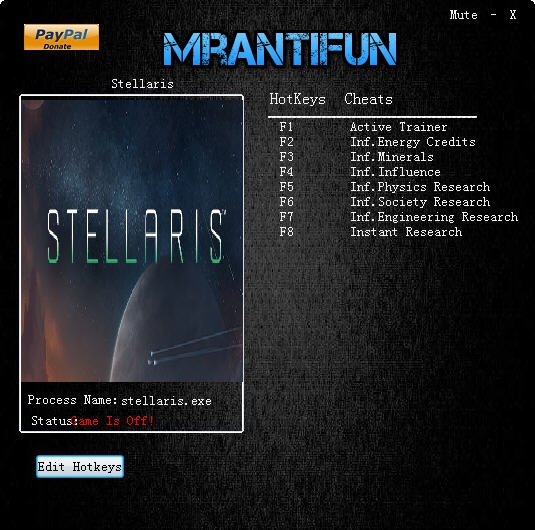 群星银河版七项修改器 v2.7 群星银河版七项修改器 v2.7