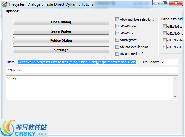 Filesystem Dialogs Library v2.1.3.6268 Filesystem Dialogs Library v2.1.3.6268