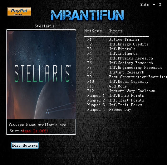 群星十六项修改器 v2.10 群星十六项修改器 v2.10