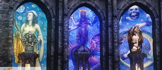 上古卷轴5天际孤独城神殿壁画MOD v2.5 上古卷轴5天际孤独城神殿壁画MOD v2.5