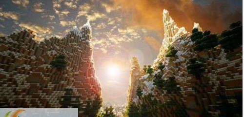 我的世界1.8天空的水晶地图MOD v2.6 我的世界1.8天空的水晶地图MOD v2.6