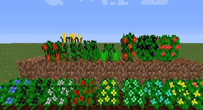 我的世界1.7.10打草掉落农作物mod v2.4