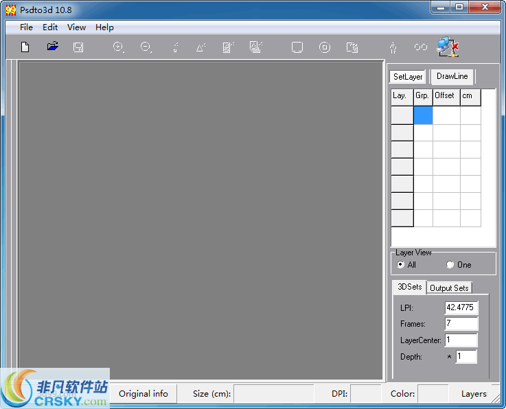 PSDTO3D(三维立体画制作软件) v10.15 PSDTO3D(三维立体画制作软件) v10.15