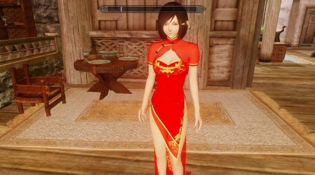 上古卷轴5天际绝美中国旗袍MOD v2.5 上古卷轴5天际绝美中国旗袍MOD v2.5