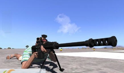 武装突袭3巴雷特M狙击步枪mod v2.5 武装突袭3巴雷特M狙击步枪mod v2.5