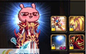 DNF男鬼天十皓彩傲世面具改冷兔头套补丁 v2.5