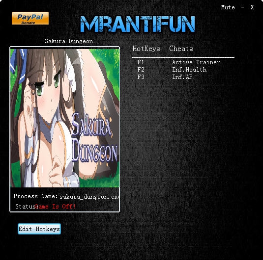 樱花地牢无限生命修改器 v3.6 樱花地牢无限生命修改器 v3.6