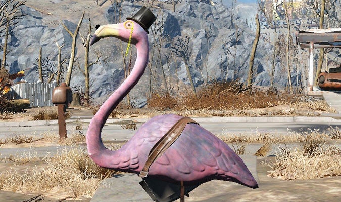 辐射4红鹤林格替换狗肉MOD v2.4 辐射4红鹤林格替换狗肉MOD v2.4