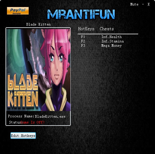 利刃猫女金钱修改器 v3.2 利刃猫女金钱修改器 v3.2