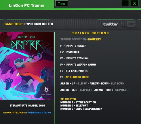 终极闪光流浪者八项修改器 v3.4 终极闪光流浪者八项修改器 v3.4