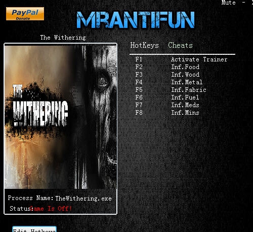 凋零七项修改器 v3.3 凋零七项修改器 v3.3