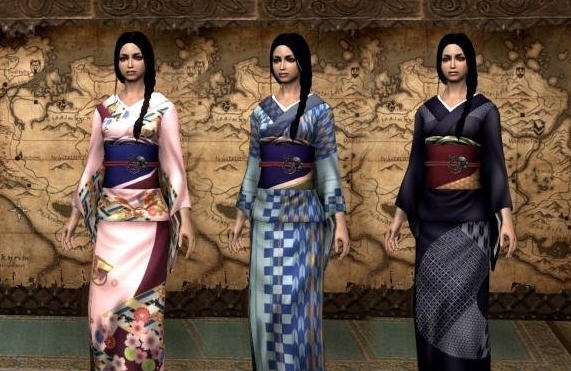 上古卷轴5Wahuku日本和服合集MOD v2.7 上古卷轴5Wahuku日本和服合集MOD v2.7