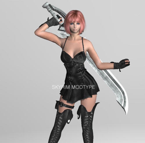 上古卷轴5皮革熊裙CBBE身型MOD v2.6 上古卷轴5皮革熊裙CBBE身型MOD v2.6