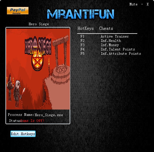 英雄攻城四项修改器 v3.5 英雄攻城四项修改器 v3.5