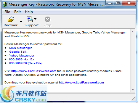 Messenger Key v10.6 Messenger Key v10.6