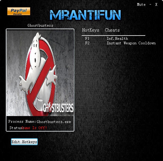 捉鬼敢死队两项修改器 v3.4 捉鬼敢死队两项修改器 v3.4