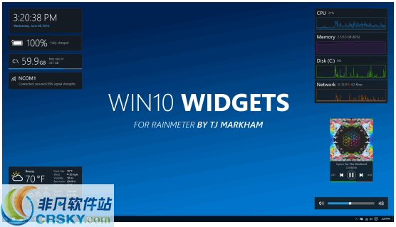 Win10 Widgets v1.0.4 Win10 Widgets v1.0.4